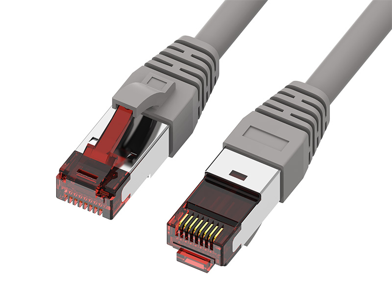 Экранированный антибактериальный патч-корд S/FTP CAT.6A