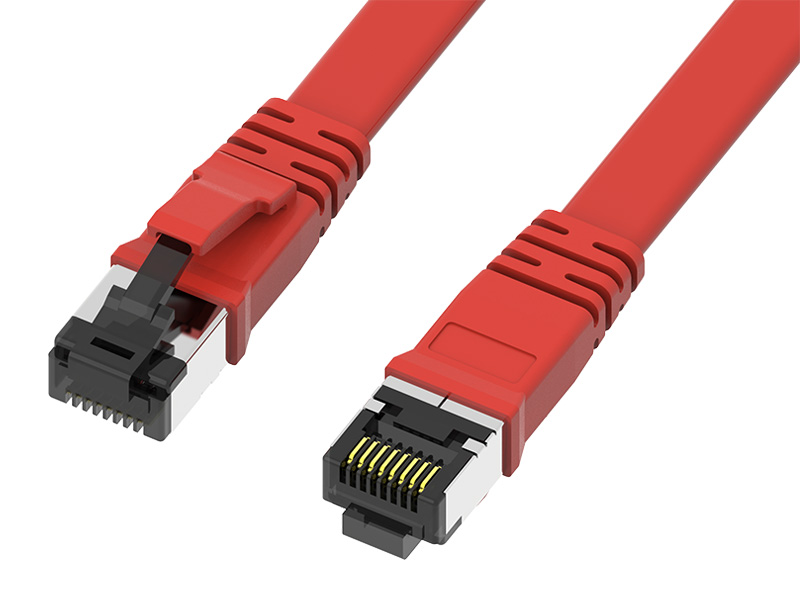 Экранированный плоский патч-корд FTP CAT.6